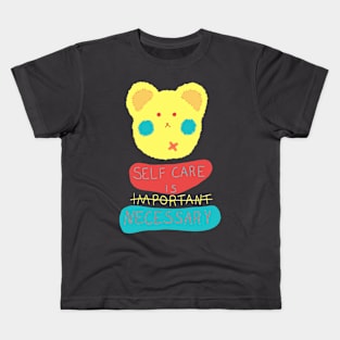 Self Care Bear Kids T-Shirt